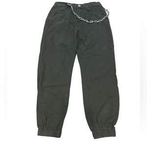 Urban Planet green cargo pants. Size 28